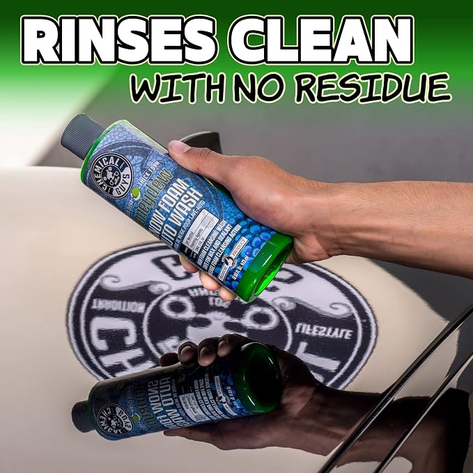 Chemical Guys, Honeydew Snow Foam Car Wash Soap for Foam Cannons, 64 oz | High-foaming pH-balanced suds for cannons, guns or buckets, gentle on wax and coatings, fresh honeydew scent
