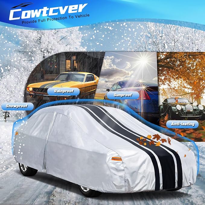 Car Cover Custom Fit for Dodge Charger (2006-2025), Dodge Challenger (2008-2025)