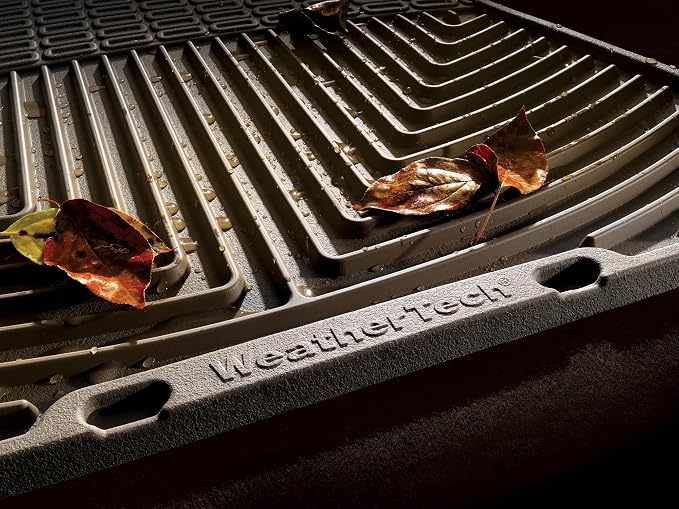 WeatherTech All-Weather Floor Mats for Jeep Wagoneer L, Grand Wagoneer L, Grand Wagoneer - Full Set (W713TN-W714TN-W715TN), Tan