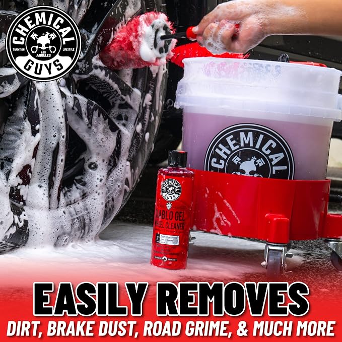 Chemical Guys, Diablo Gel Foaming Wheel & Rim Cleaner, All Rims, 1 Gallon