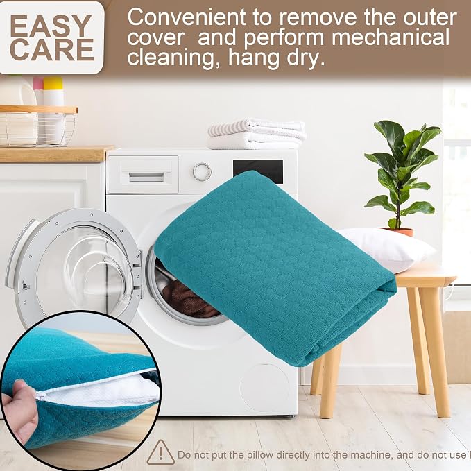 Travel Size Pillow Camping Pillow, Compressible Memory Foam Pillow, Breathable and Soft for Travel Airplane Car Hiking Outdoor